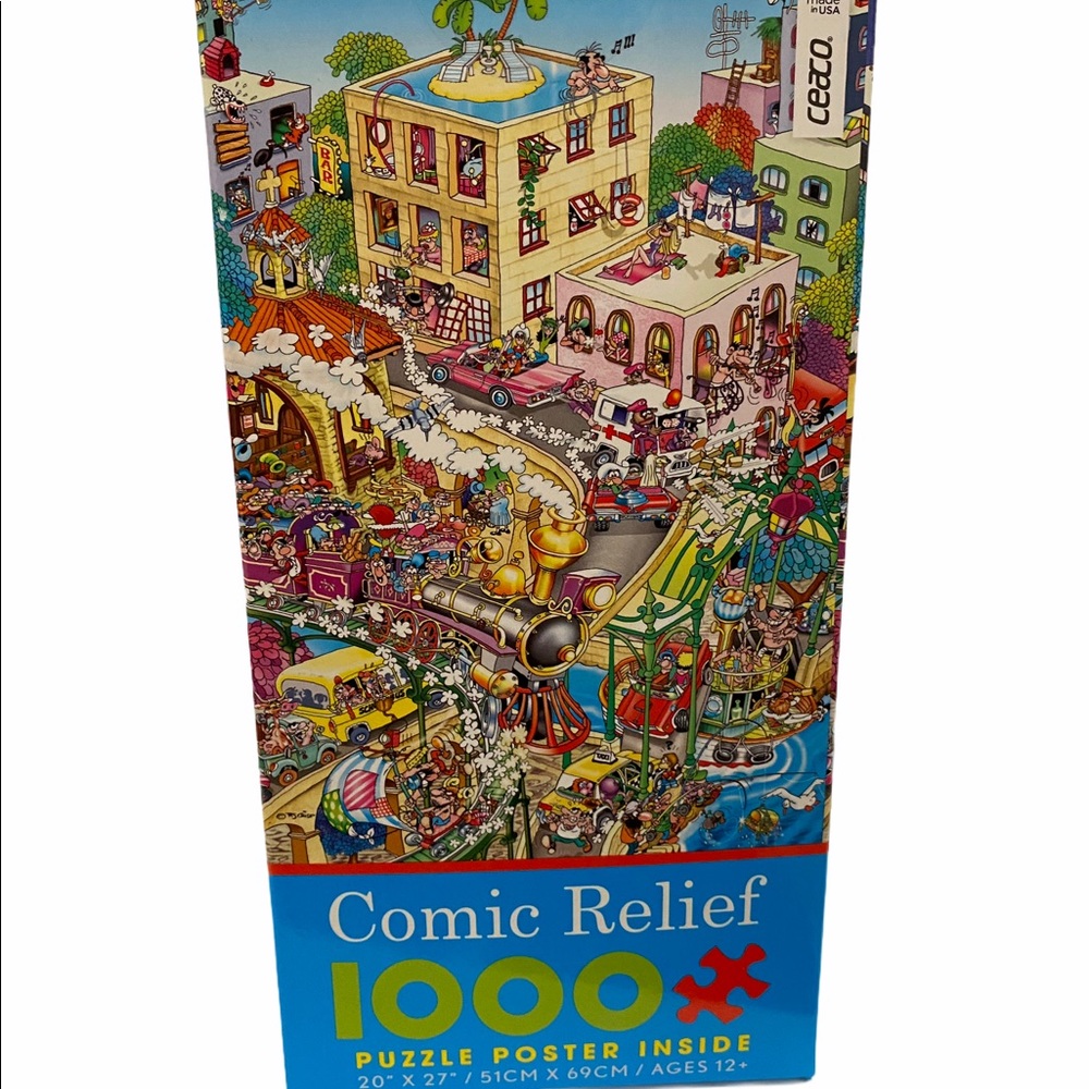 Comic Relief Puzzle